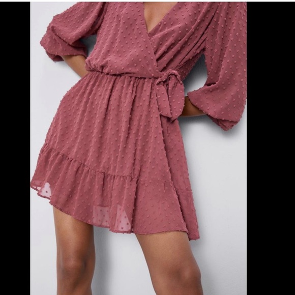 Zara Dresses Zara Mini Dress With Shorts Underneath Poshmark